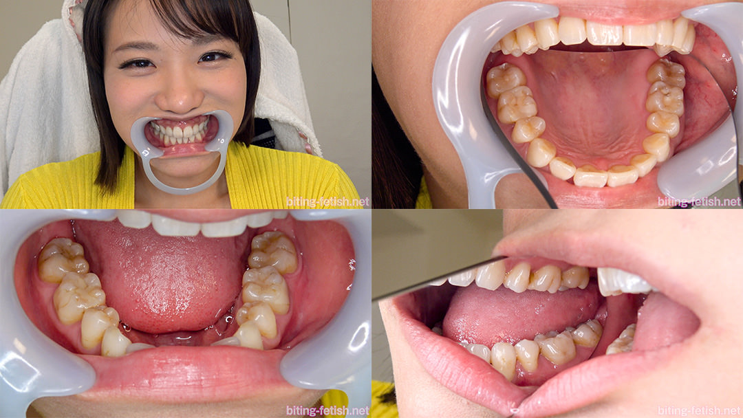 【歯フェチ】澁谷果歩ちゃんの歯を観察しました！