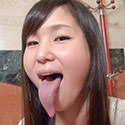 【舌フェチベロフェチ】木島すみれのエロ長い舌をじっくり観察