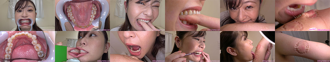 【特典動画付】葵百合香の歯と噛みつきシリーズ1～3まとめてDL