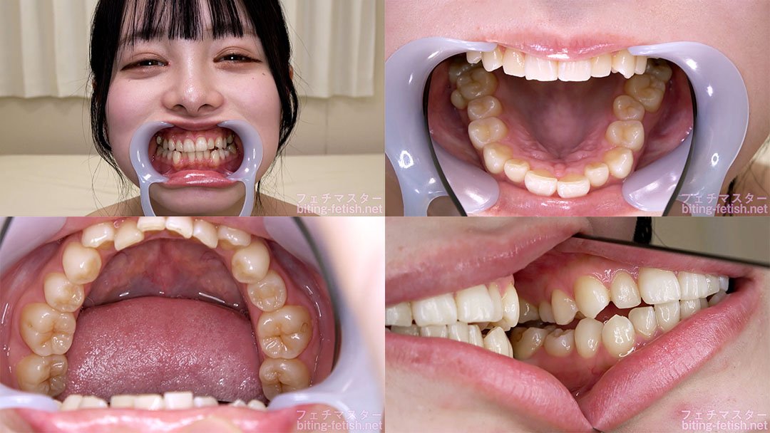 【歯フェチ】月見若葉ちゃんの歯を観察しました！