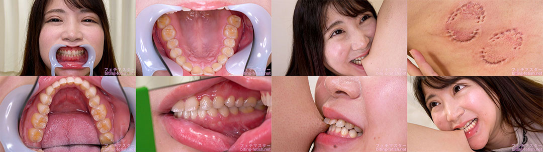 【特典動画3本付】秋月まりなの歯と噛みつきシリーズ1~2まとめてDL