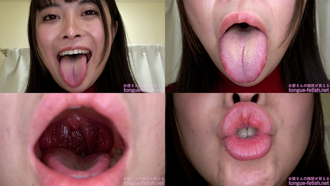 【舌フェチベロフェチ】潤うるるのエロい舌と口内をじっくり観察